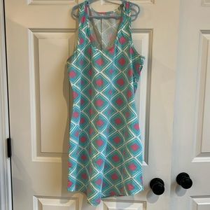 Mahi gold tank dress